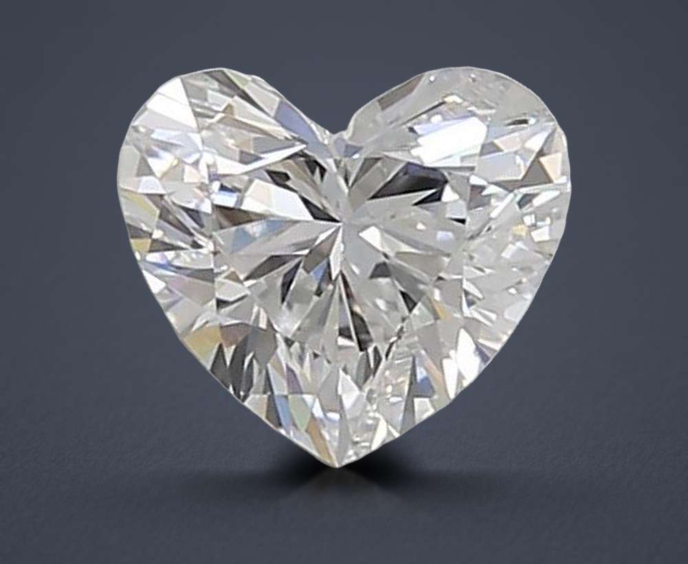 0.87 Carat Heart Lab Diamond