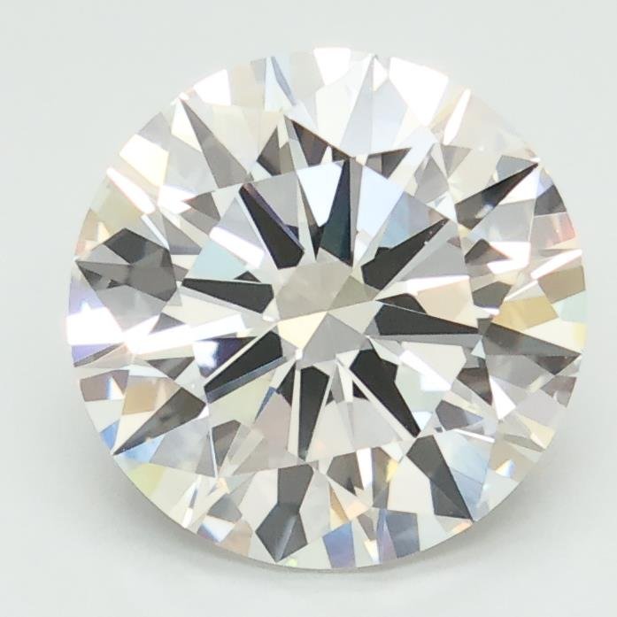 2.90ct F VVS2 Rare Carat Ideal Cut Round Lab Grown Diamond