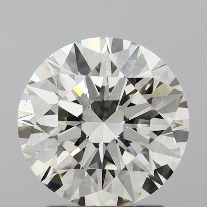 2.02ct J VS1 Rare Carat Ideal Cut Round Lab Grown Diamond