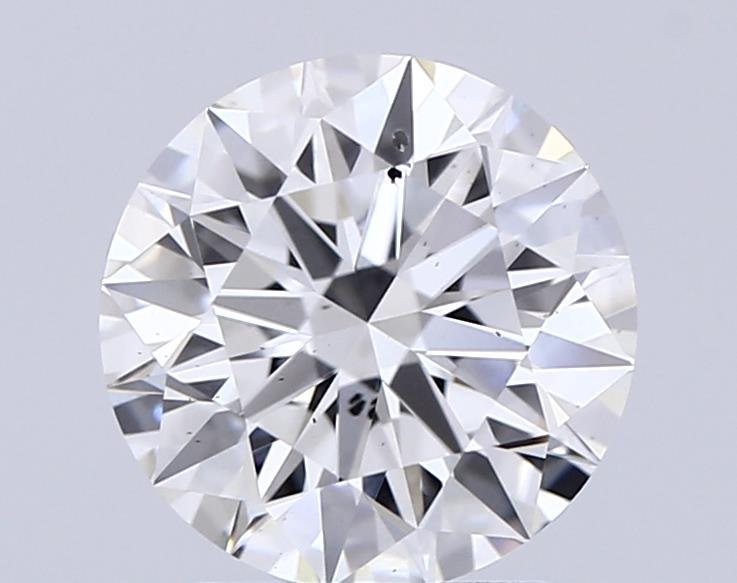 1.91ct G SI1 Rare Carat Ideal Cut Round Lab Grown Diamond