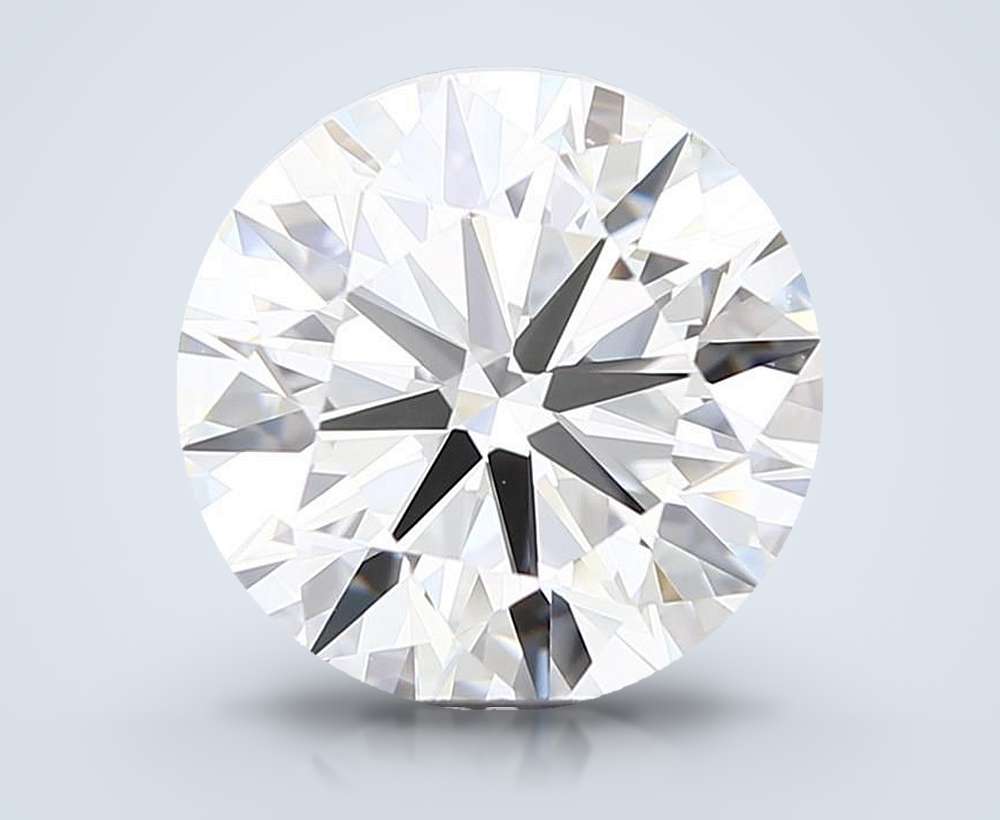 3.40 Carat Round Lab Diamond