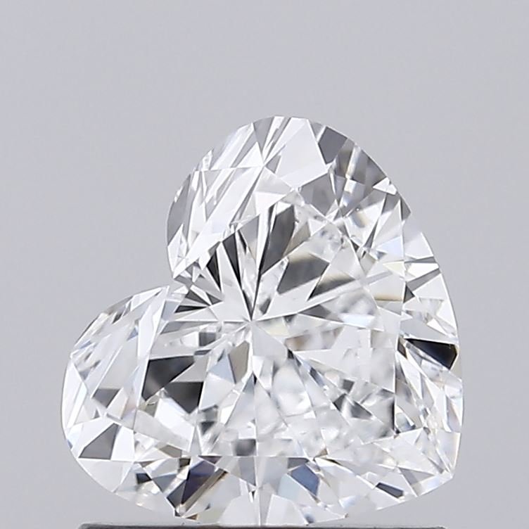 0.89ct D VS1 Good Cut Heart Lab Grown Diamond