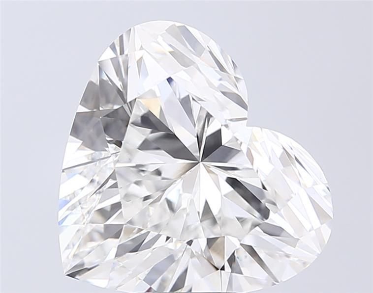 6.78 Carat Heart Lab Diamond