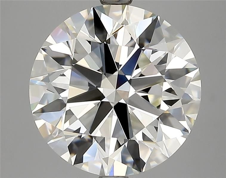 4.50ct I VVS2 Rare Carat Ideal Cut Round Diamond