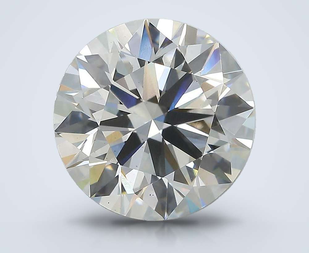 5.28 Carat Round Lab Diamond