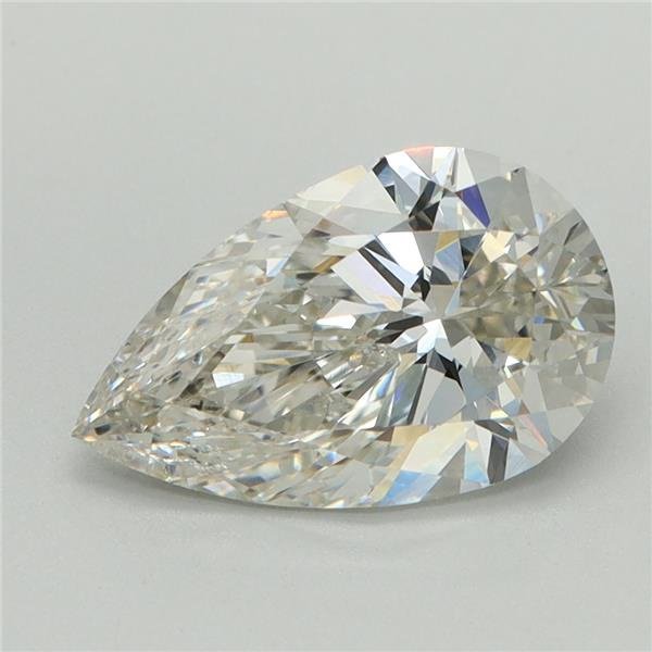 2.24ct H VS1 Rare Carat Ideal Cut Pear Lab Grown Diamond