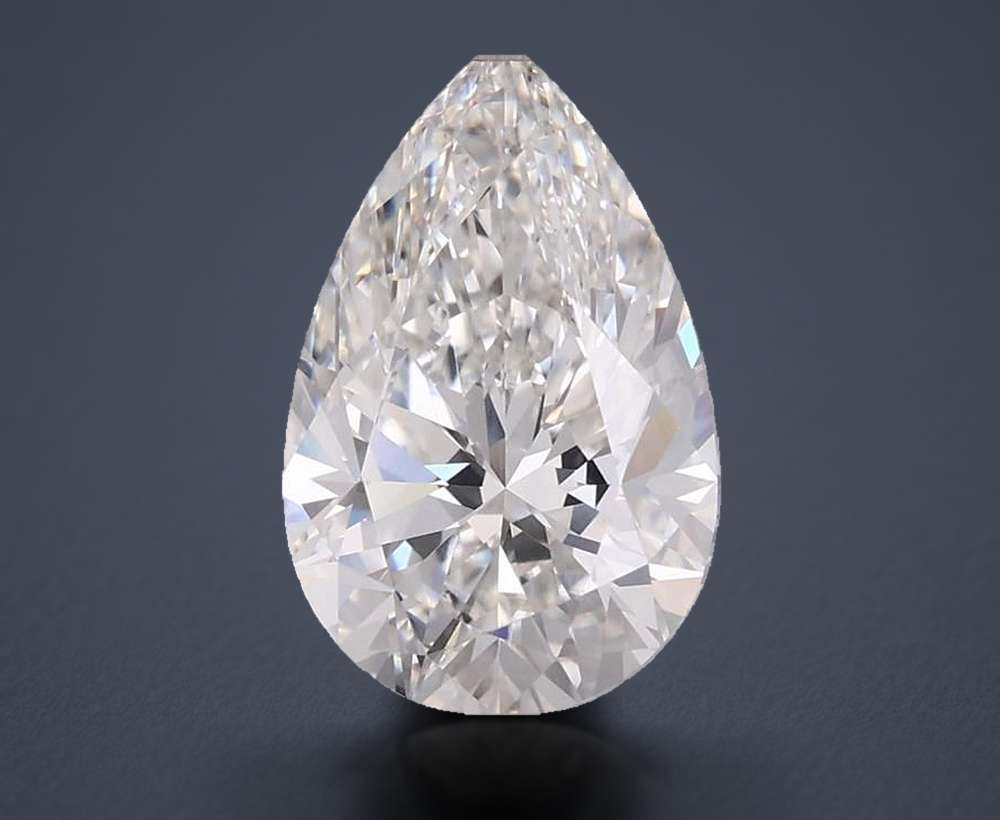 2.52 Carat Pear Lab Diamond