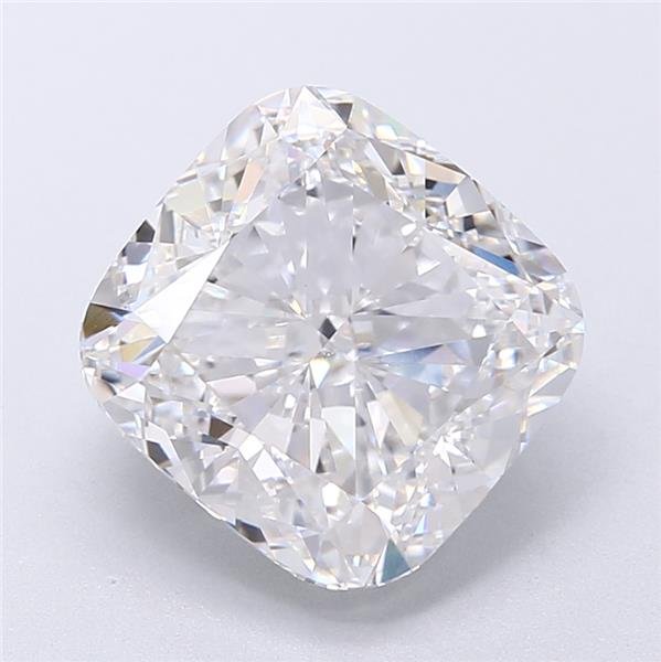 5.65ct D VS1 Rare Carat Ideal Cut Cushion Lab Grown Diamond