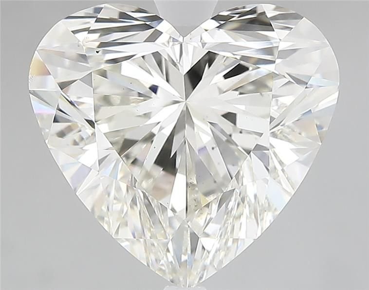 6.36ct I VS2 Rare Carat Ideal Cut Heart Lab Grown Diamond