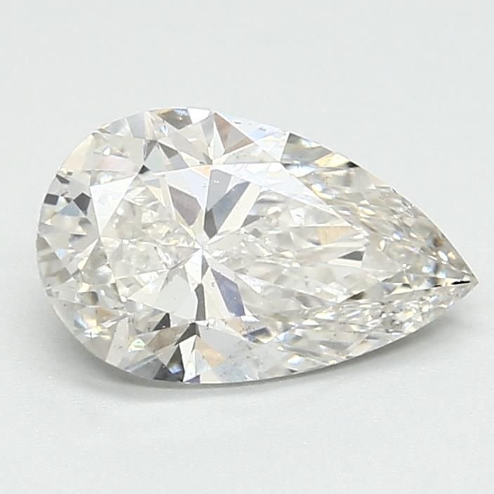 1.36ct F SI2 Rare Carat Ideal Cut Pear Lab Grown Diamond