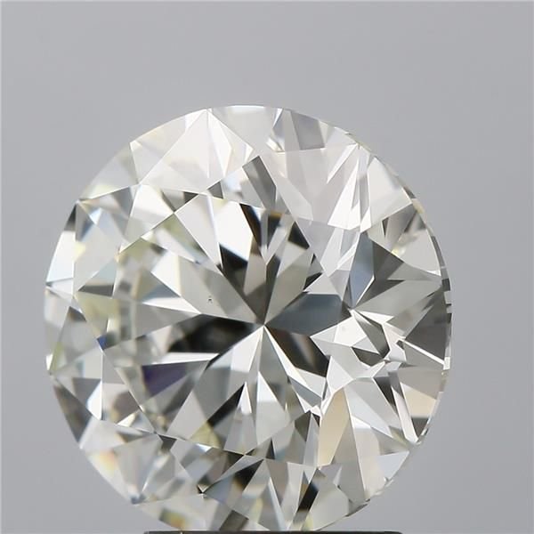 3.00ct K VS1 Excellent Cut Round Diamond