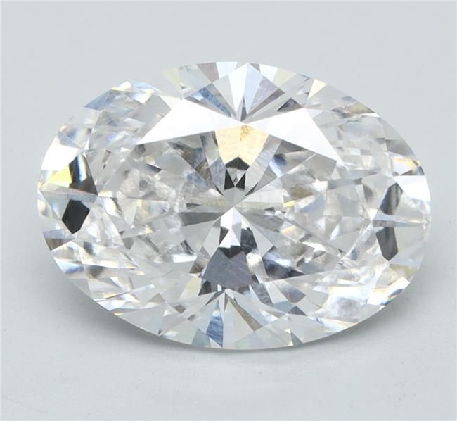 3.37ct F VVS2 Rare Carat Ideal Cut Oval Lab Grown Diamond