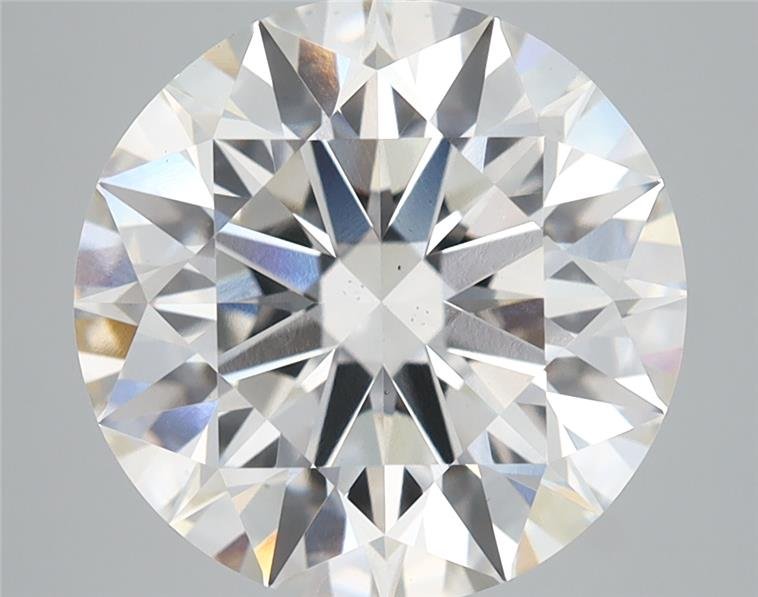 5.54ct H VS2 Rare Carat Ideal Cut Round Lab Grown Diamond