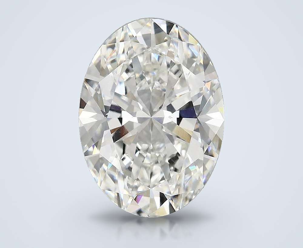 4.00 Carat Oval Lab Diamond