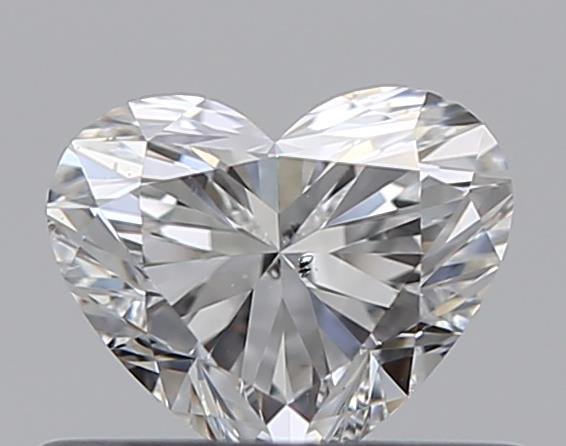 0.41ct E SI1 Rare Carat Ideal Cut Heart Diamond