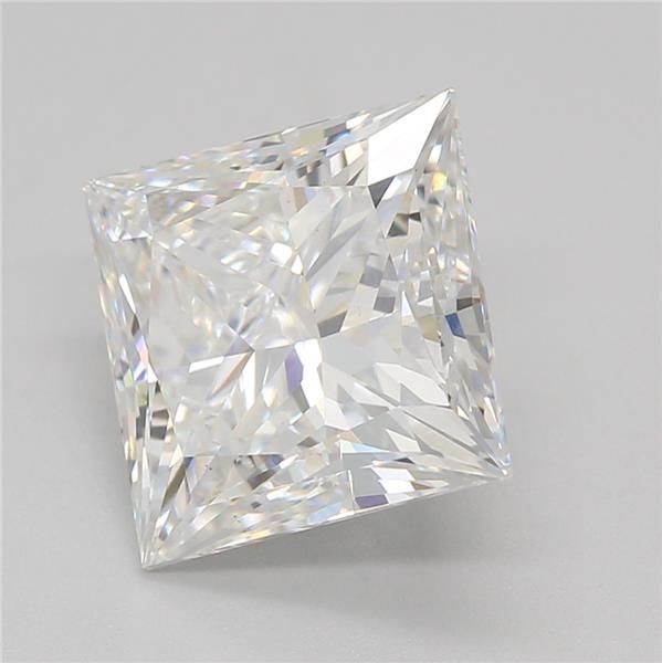 2.08ct E VS1 Rare Carat Ideal Cut Princess Lab Grown Diamond