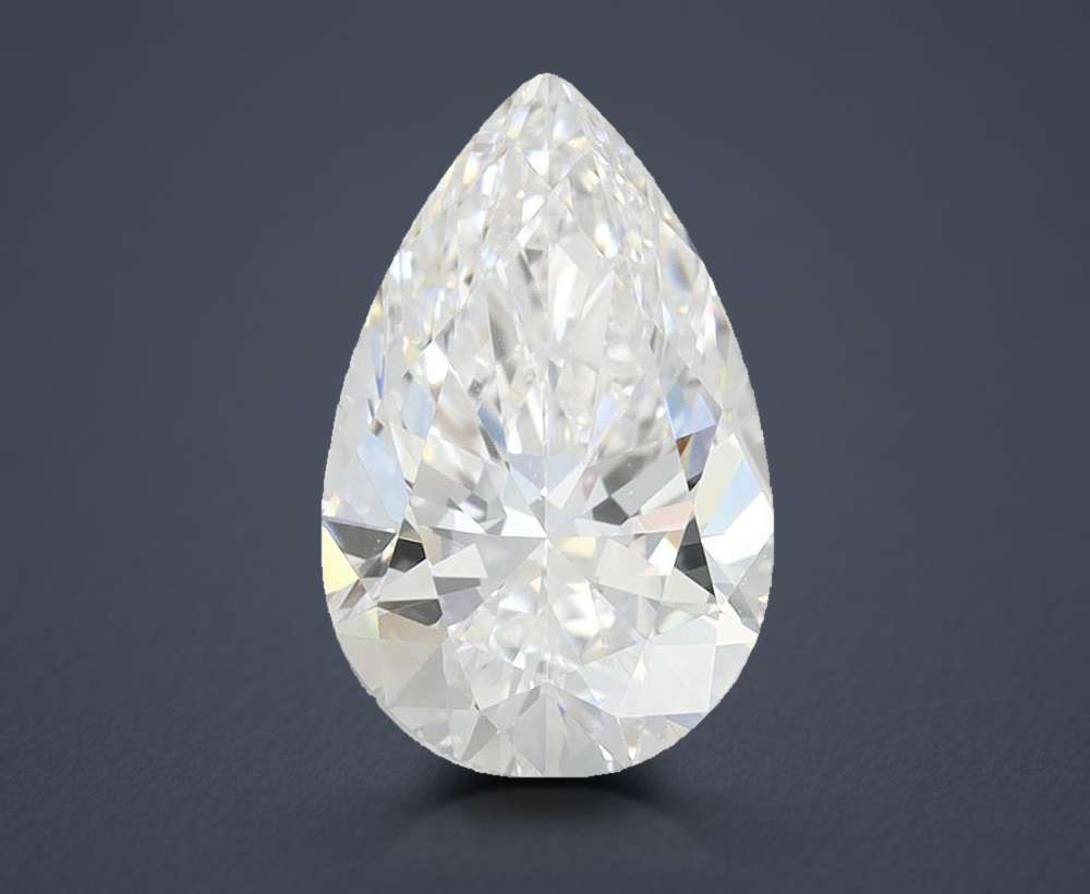 1.69 Carat Pear Lab Diamond
