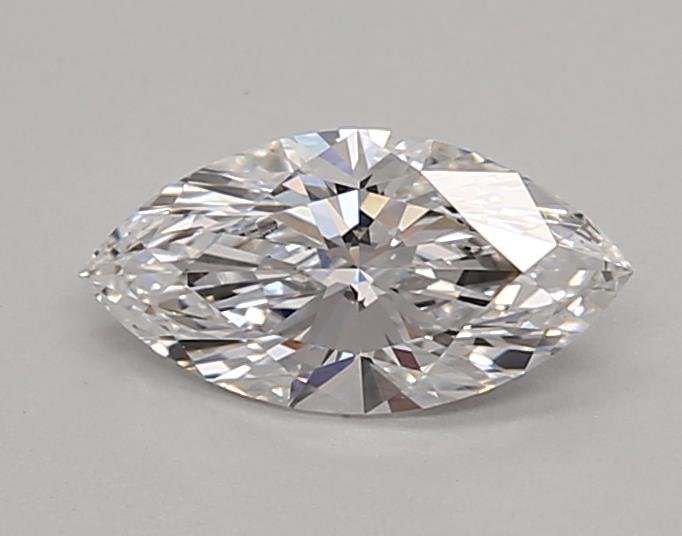 0.65ct D VVS2 Rare Carat Ideal Cut Marquise Lab Grown Diamond
