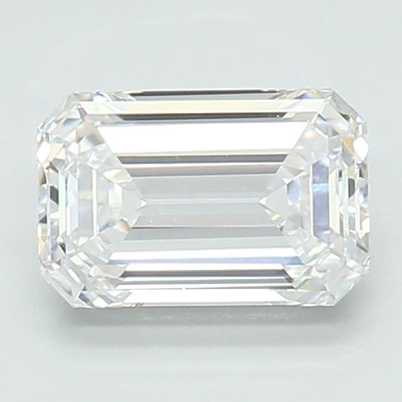 1.05ct D VVS1 Rare Carat Ideal Cut Emerald Lab Grown Diamond