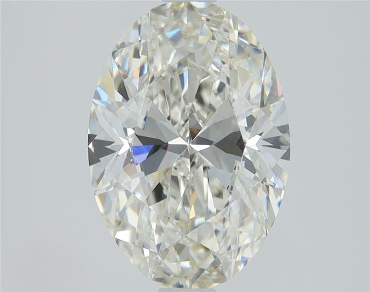 3.96 Carat Oval Lab Diamond