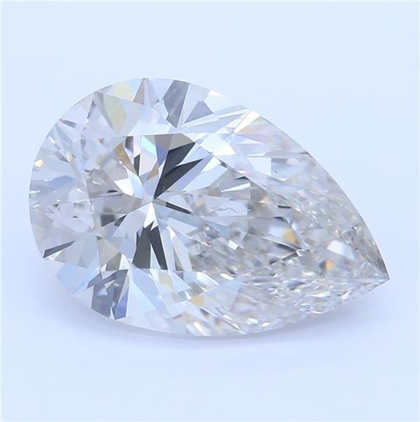 2.00ct H VS2 Rare Carat Ideal Cut Pear Lab Grown Diamond