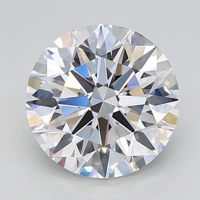 2.52ct D VVS1 Rare Carat Ideal Cut Round Lab Grown Diamond