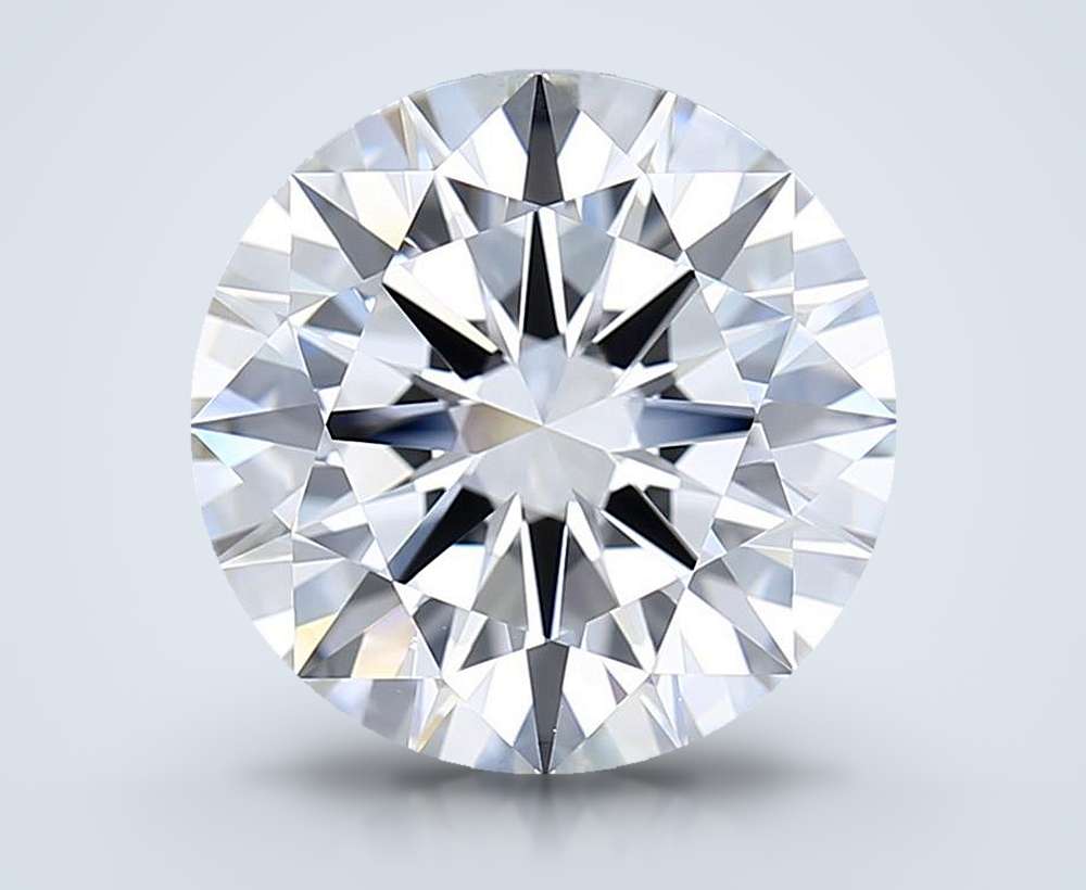 5.02 Carat Round Lab Diamond