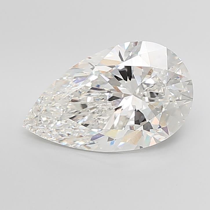 7.03ct G VS1 Rare Carat Ideal Cut Pear Lab Grown Diamond