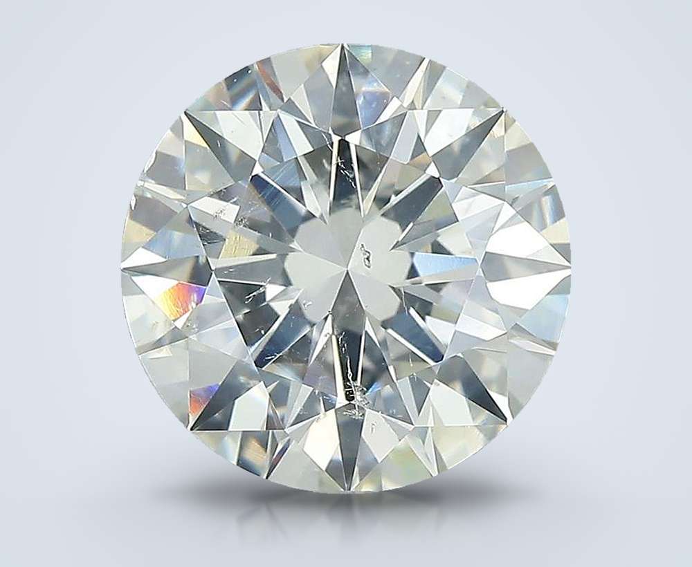 3.50 Carat Round Natural Diamond