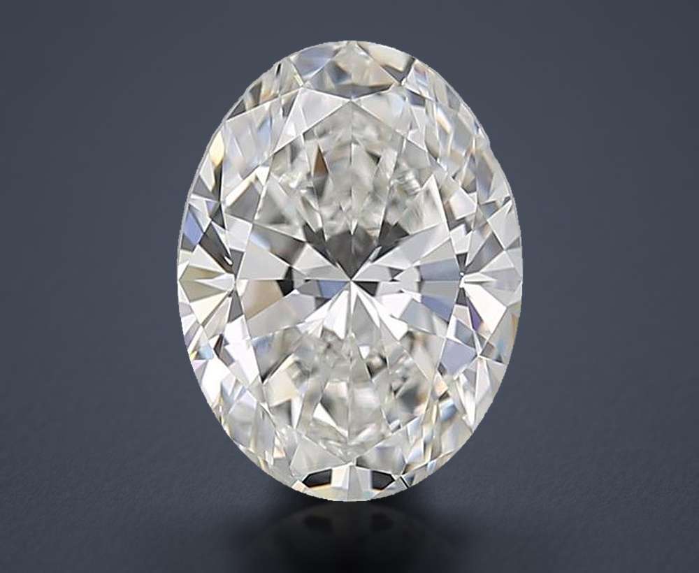 1.70 Carat Oval Natural Diamond
