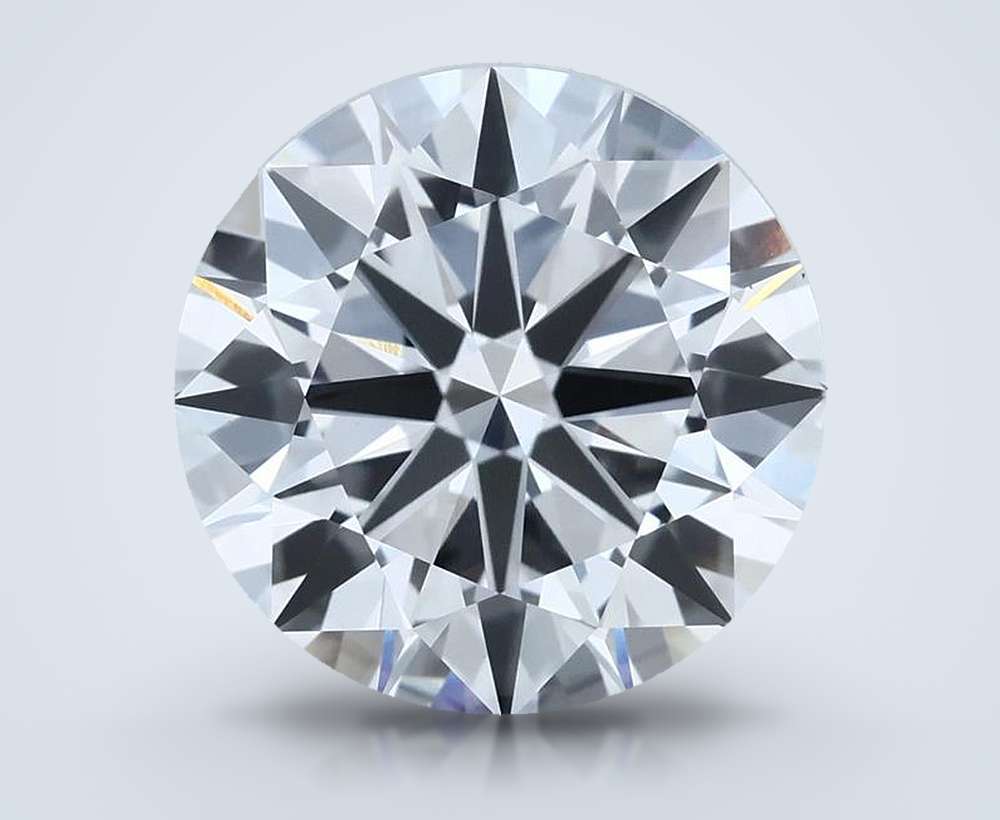5.26 Carat Round Lab Diamond