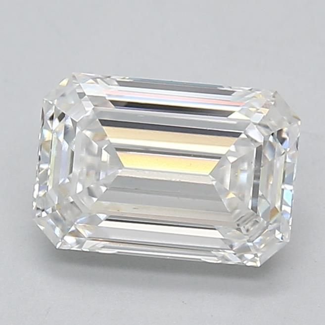 2.35ct E VS1 Rare Carat Ideal Cut Emerald Lab Grown Diamond