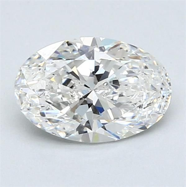 1.30ct E SI2 Rare Carat Ideal Cut Oval Diamond
