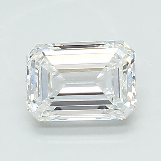 0.72ct D VVS2 Rare Carat Ideal Cut Emerald Lab Grown Diamond