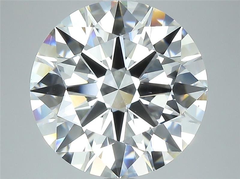 5.08ct I VS2 Rare Carat Ideal Cut Round Diamond