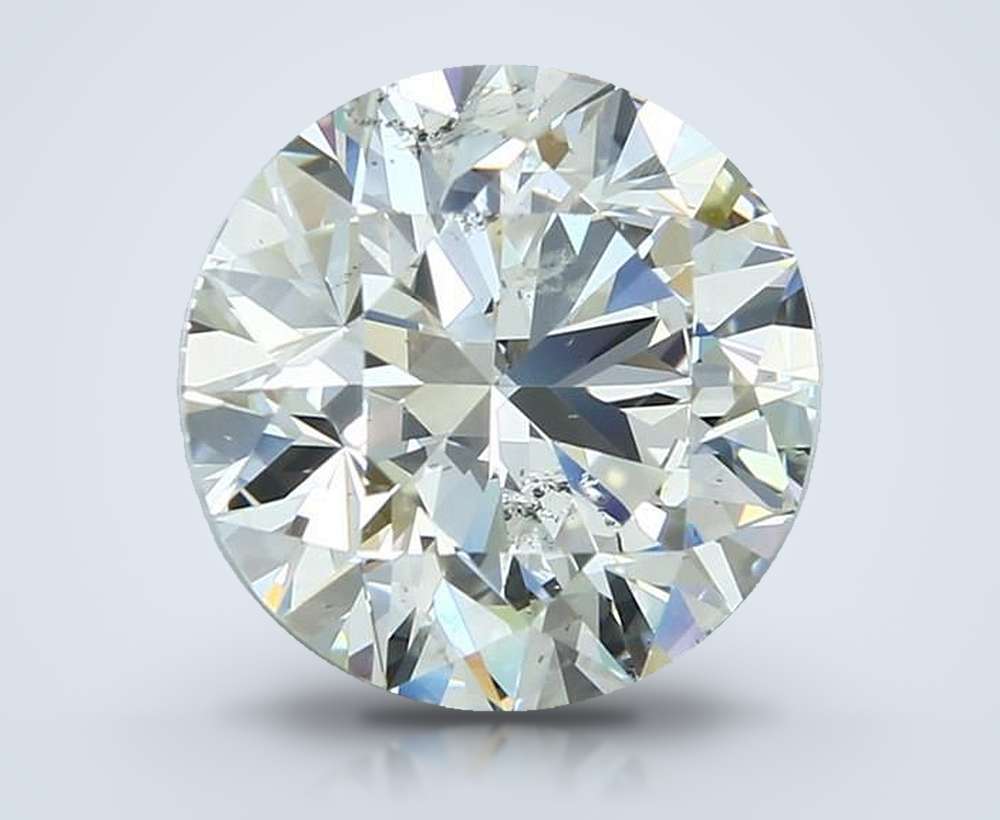 4.02 Carat Round Natural Diamond