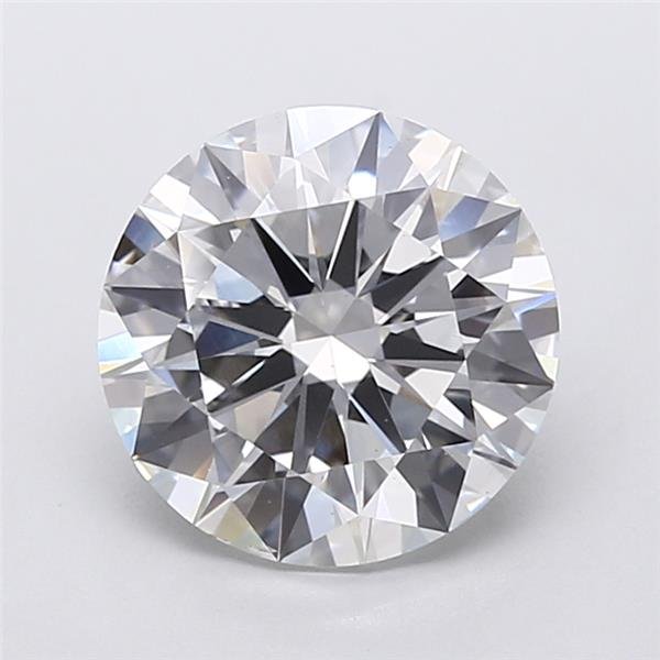 3.03 Carat Round Lab Diamond