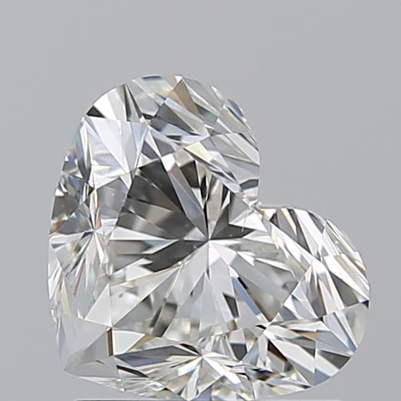1.52ct I SI1 Rare Carat Ideal Cut Heart Diamond