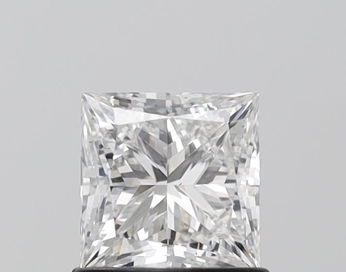 0.98ct F VS1 Rare Carat Ideal Cut Princess Lab Grown Diamond