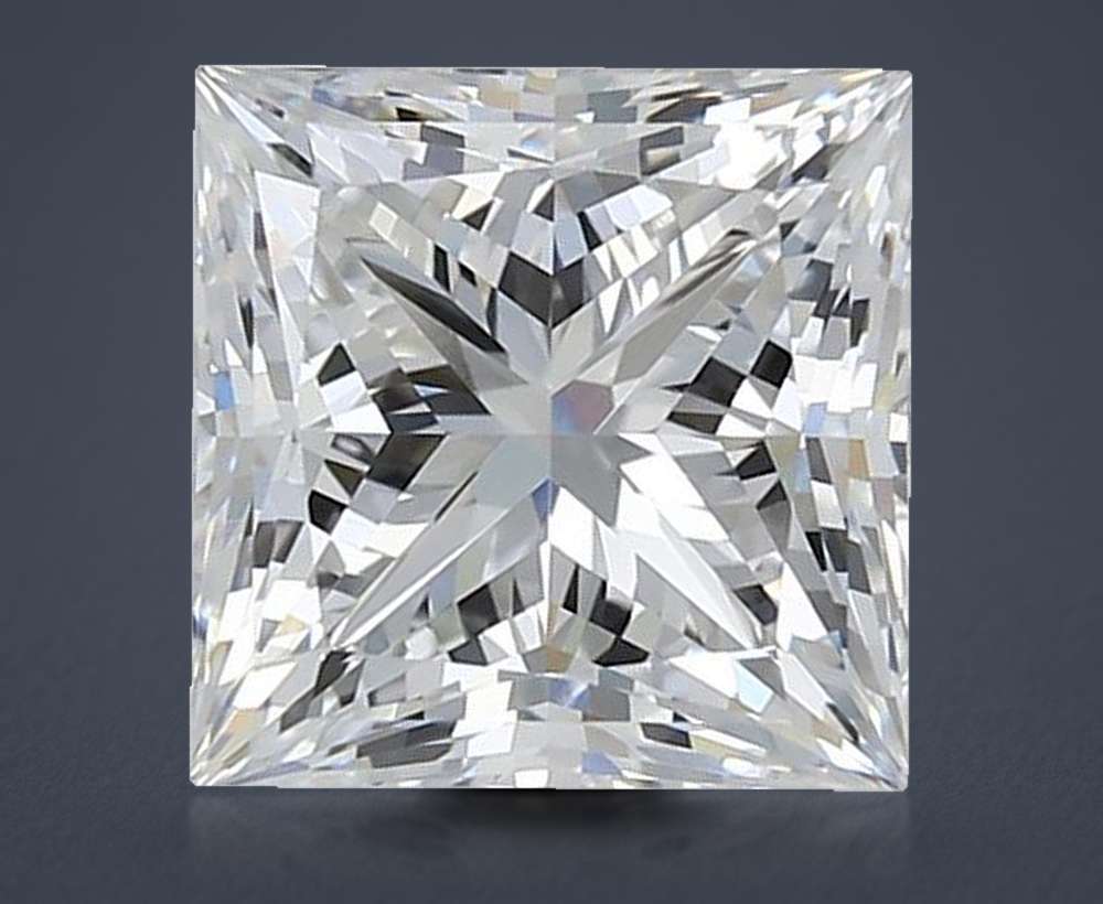 3.60 Carat Princess Lab Diamond