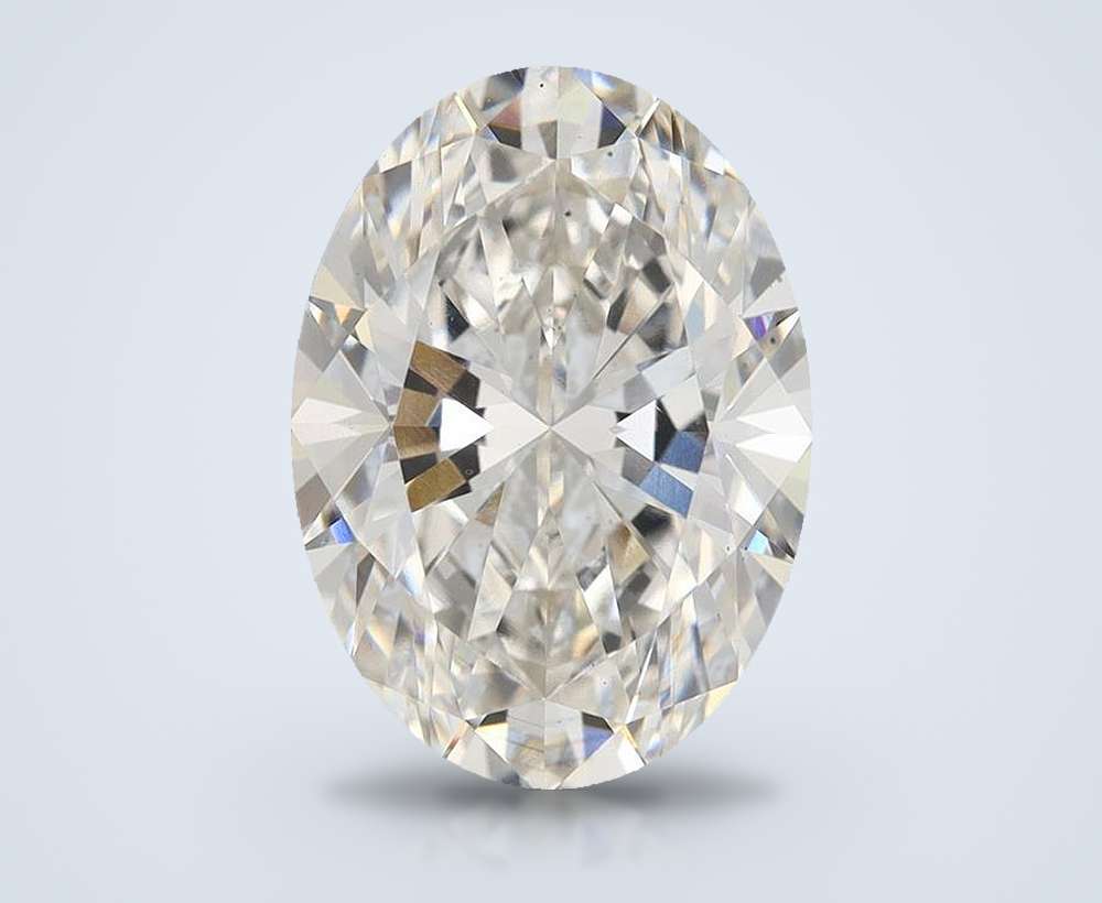 5.12 Carat Oval Lab Diamond