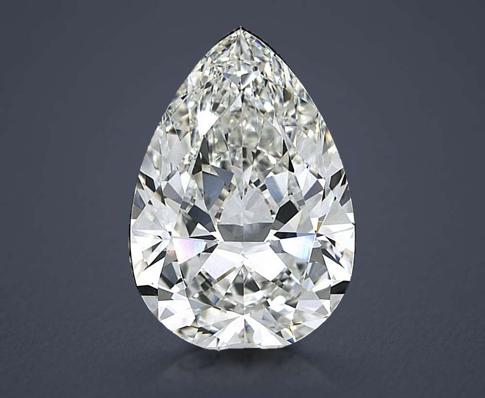 5.06 Carat Pear Natural Diamond