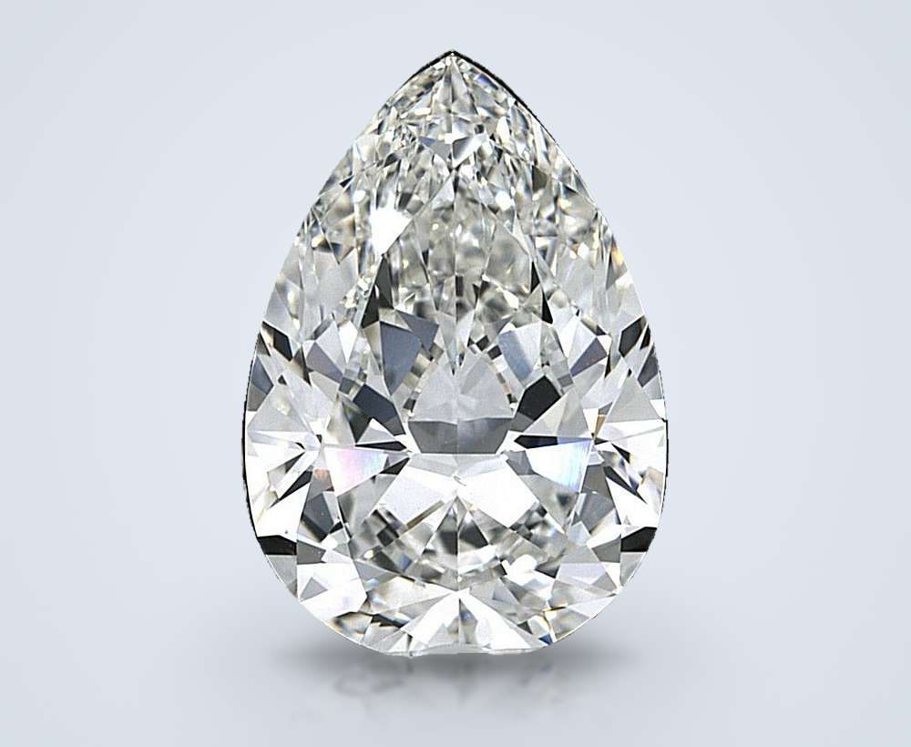 5.06 Carat Pear Natural Diamond
