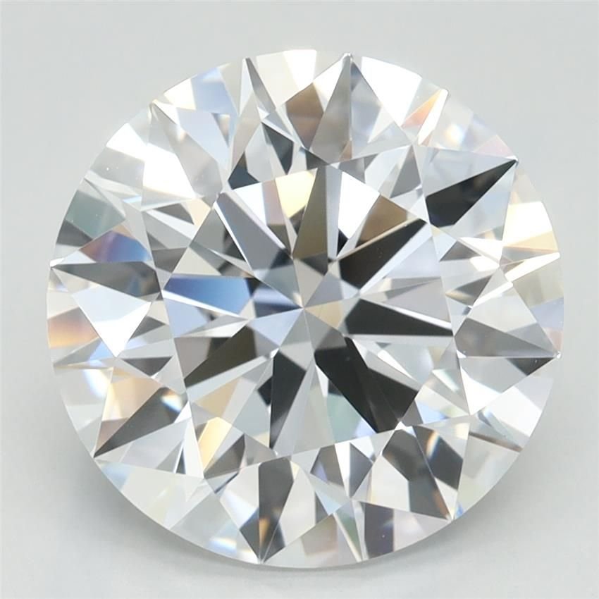 3.91ct D IF Rare Carat Ideal Cut Round Lab Grown Diamond