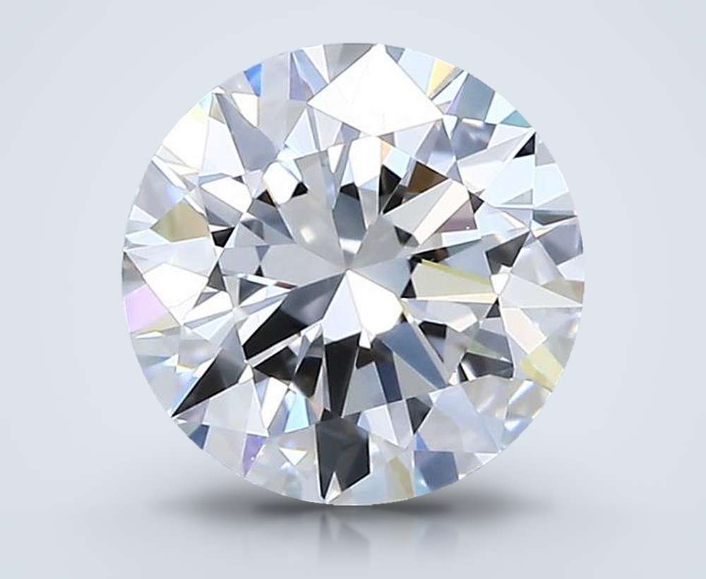 1.54 Carat Round Natural Diamond