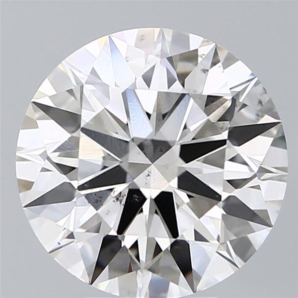 5.03ct G SI1 Rare Carat Ideal Cut Round Lab Grown Diamond