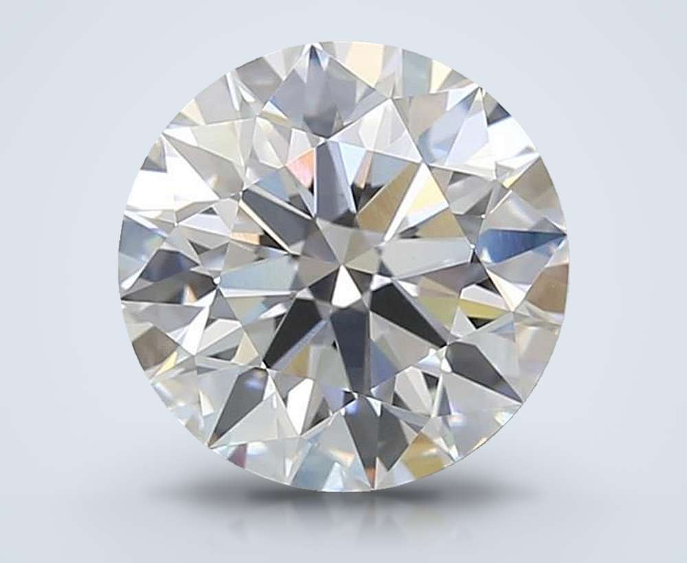 3.08 Carat Round Lab Diamond