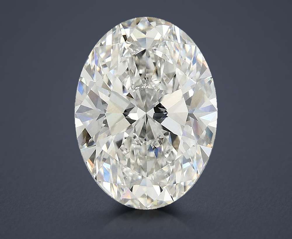 3.75 Carat Oval Lab Diamond