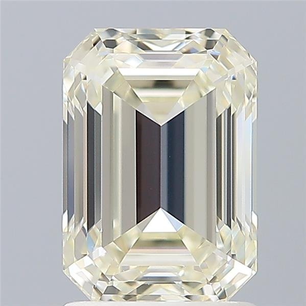 1.71ct K IF Excellent Cut Emerald Diamond