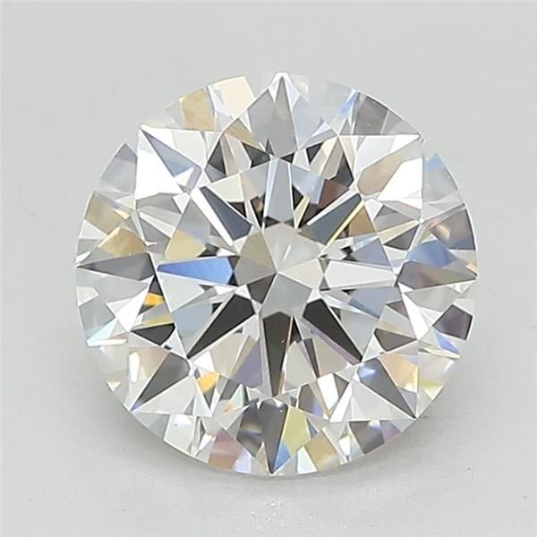 2.04ct D VS1 Rare Carat Ideal Cut Round Lab Grown Diamond
